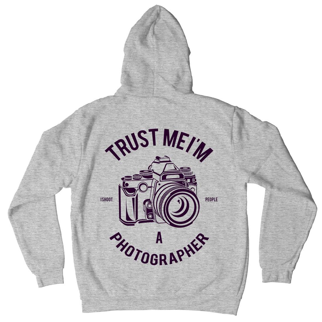 Photographer Mens Hoodie With Pocket Media A110