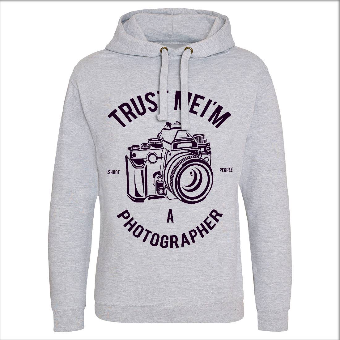 Photographer Mens Hoodie Without Pocket Media A110