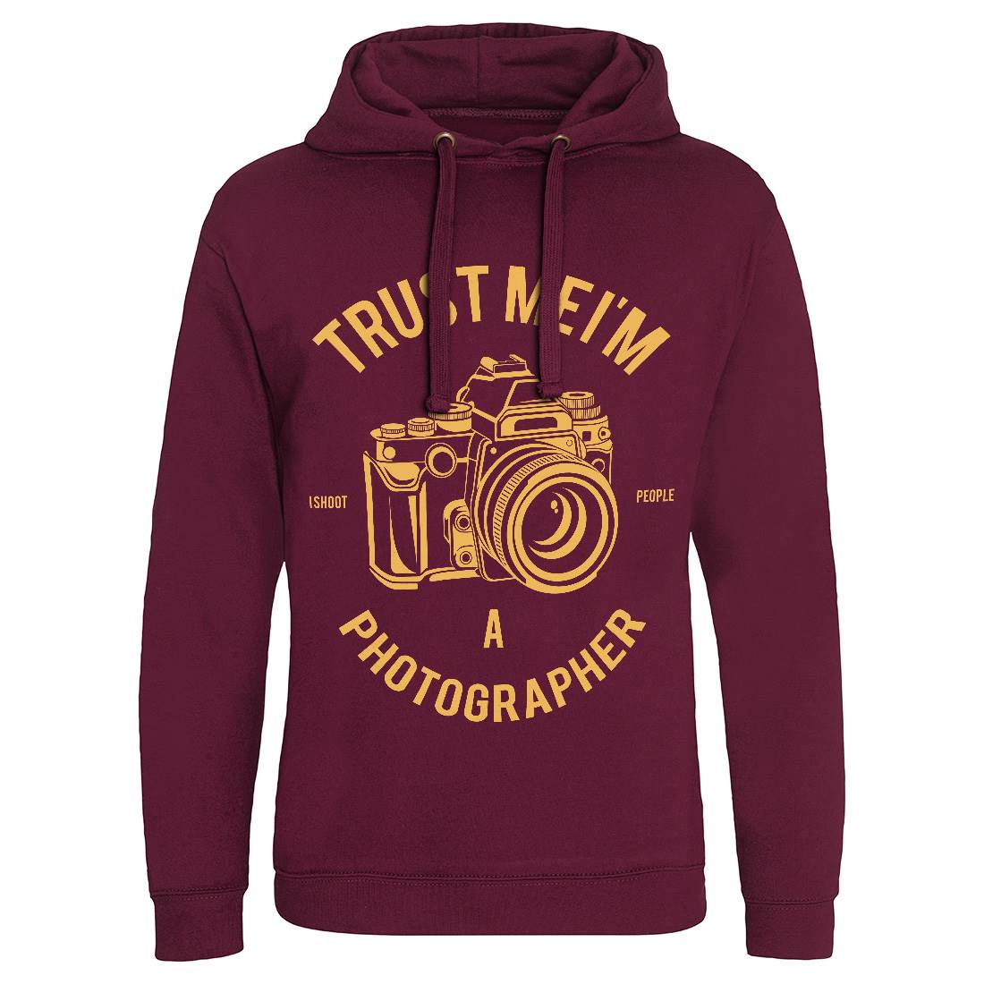 Photographer Mens Hoodie Without Pocket Media A110