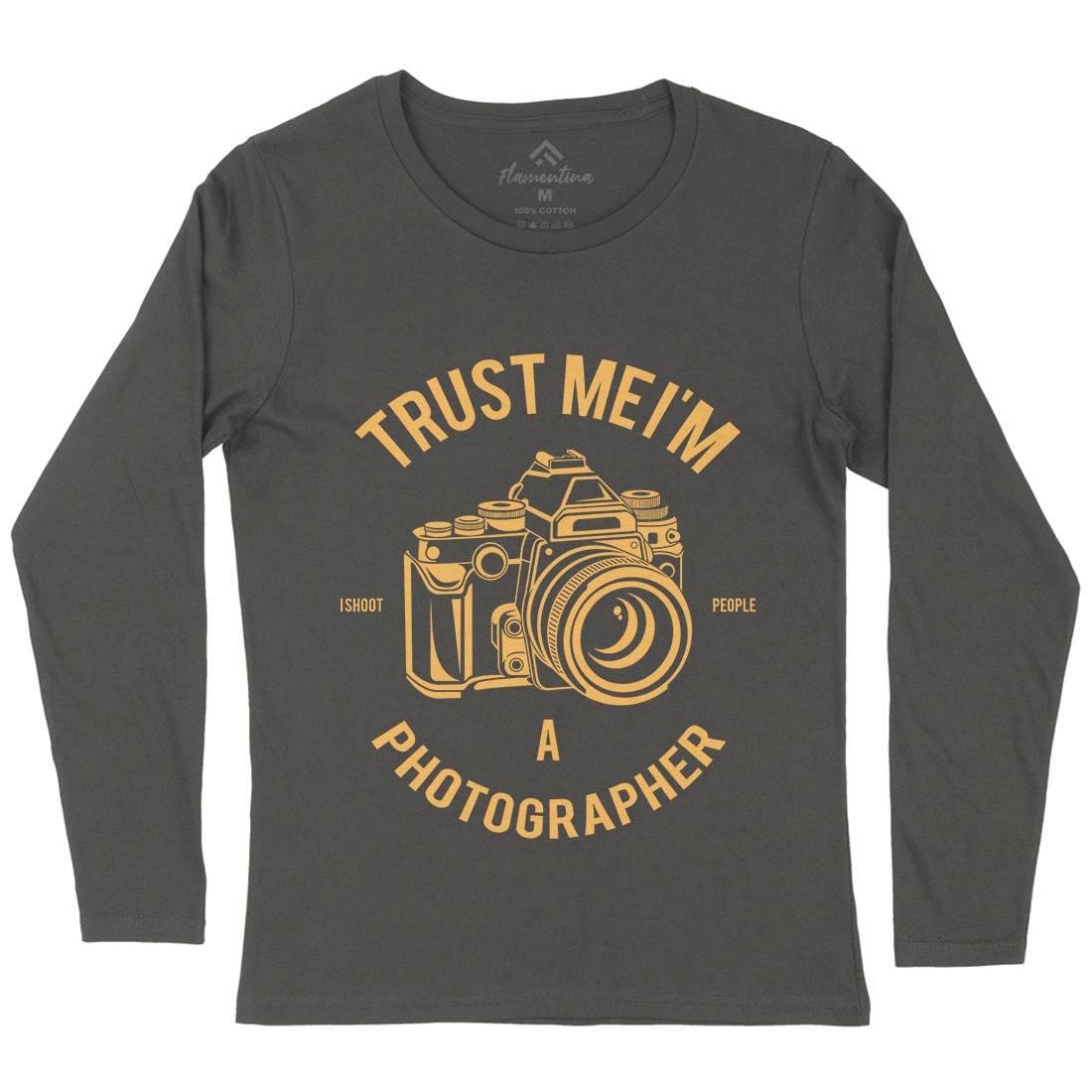 Photographer Womens Long Sleeve T-Shirt Media A110
