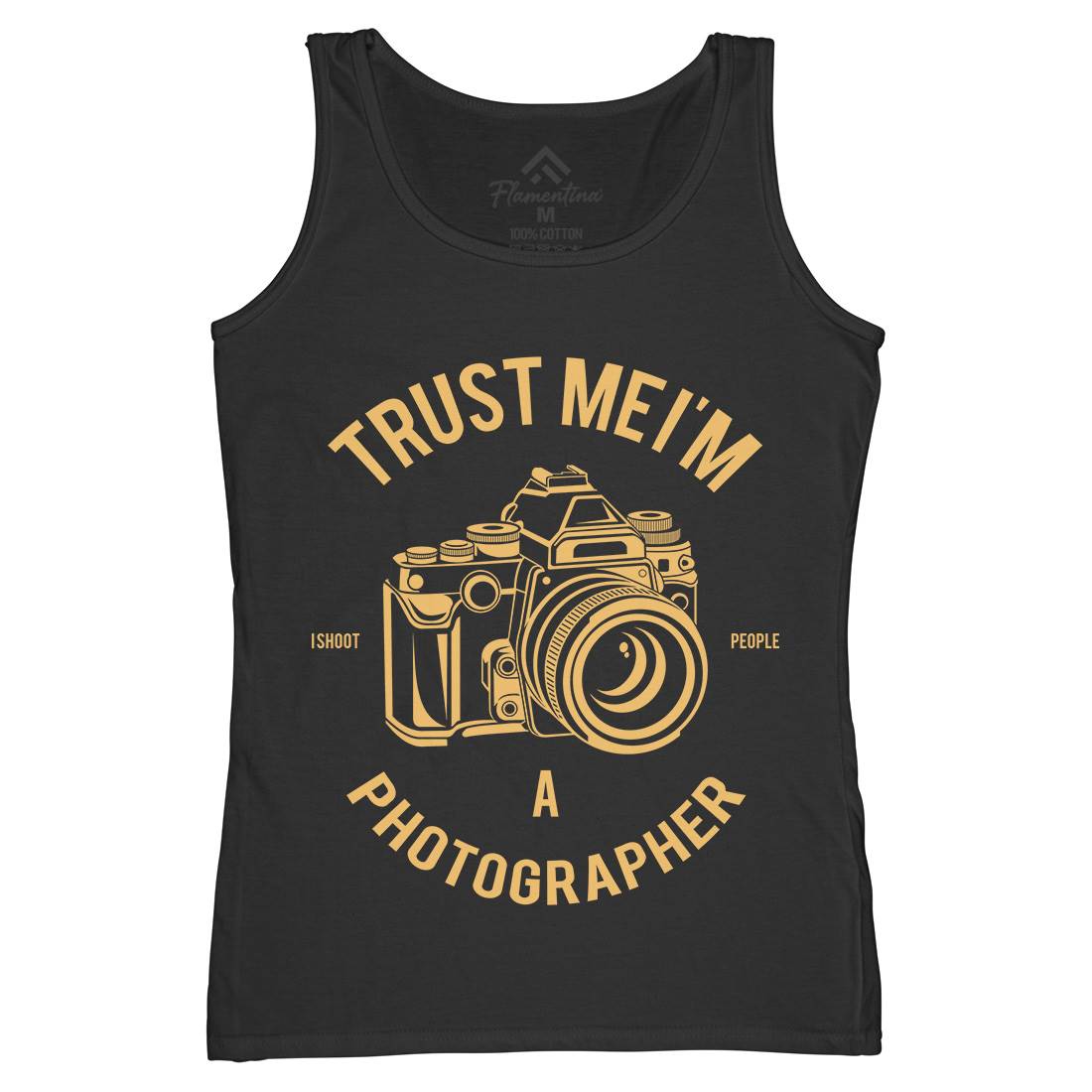 Photographer Womens Organic Tank Top Vest Media A110