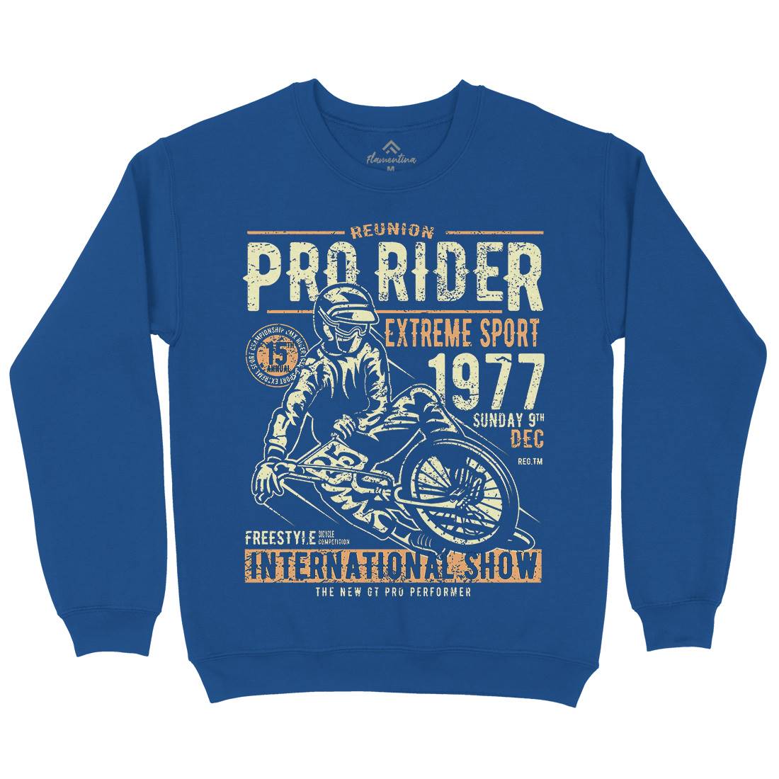 Pro Rider Kids Crew Neck Sweatshirt Bikes A112