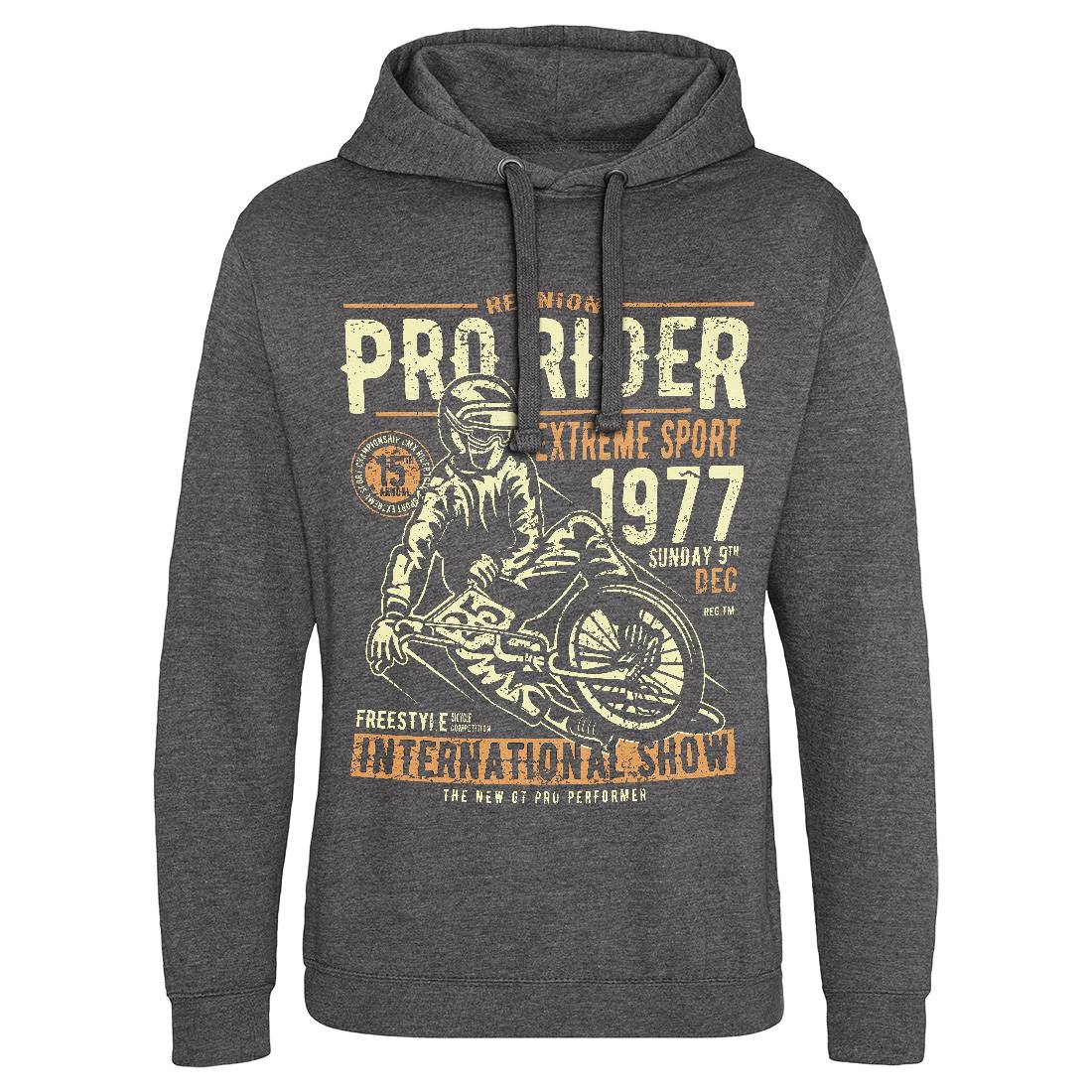 Pro Rider Mens Hoodie Without Pocket Bikes A112