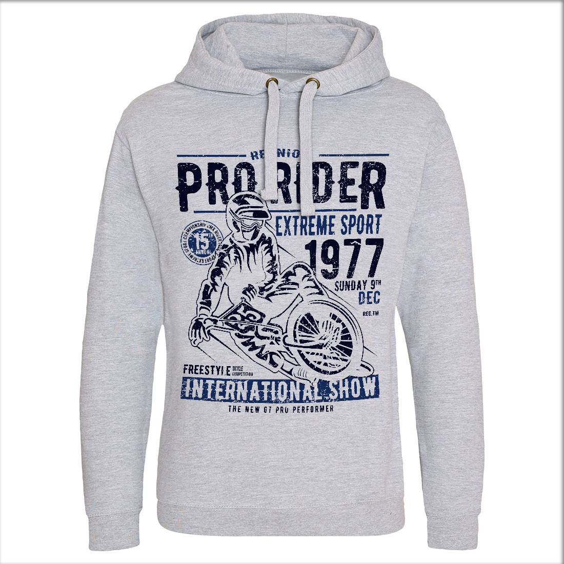 Pro Rider Mens Hoodie Without Pocket Bikes A112