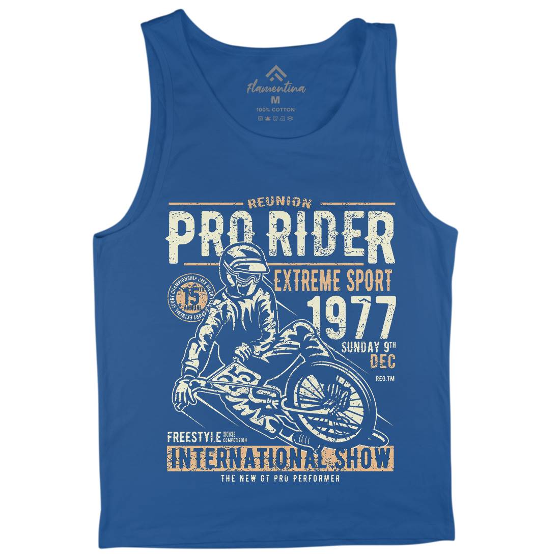 Pro Rider Mens Tank Top Vest Bikes A112