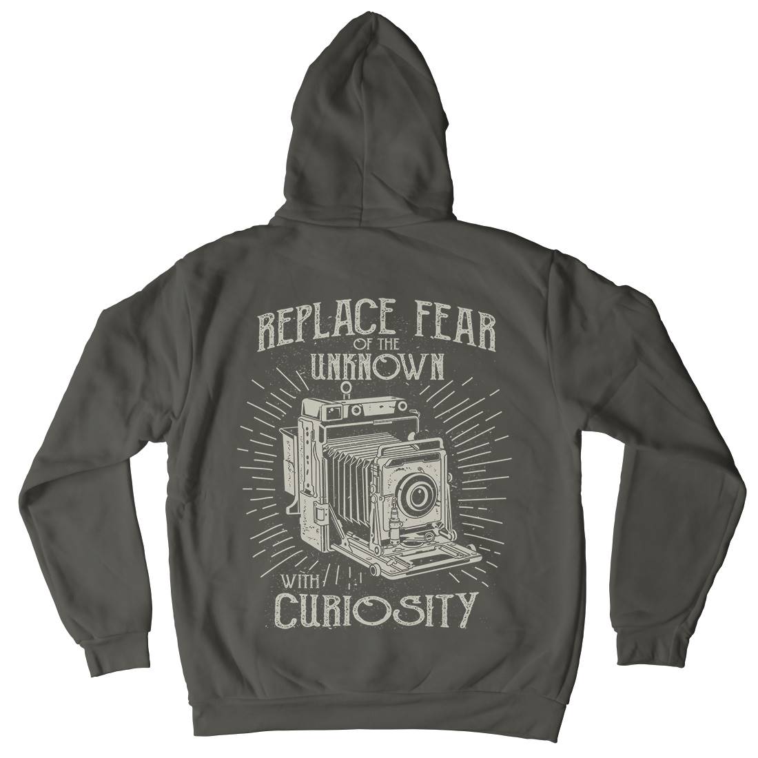Replace Fear Kids Crew Neck Hoodie Media A116