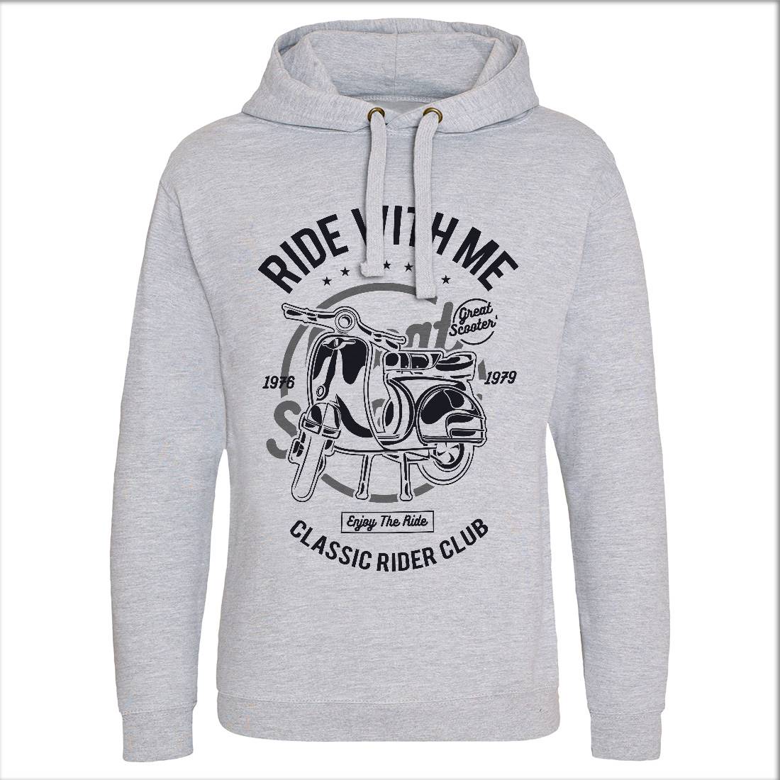 Ride With Me Mens Hoodie Without Pocket Motorcycles A120