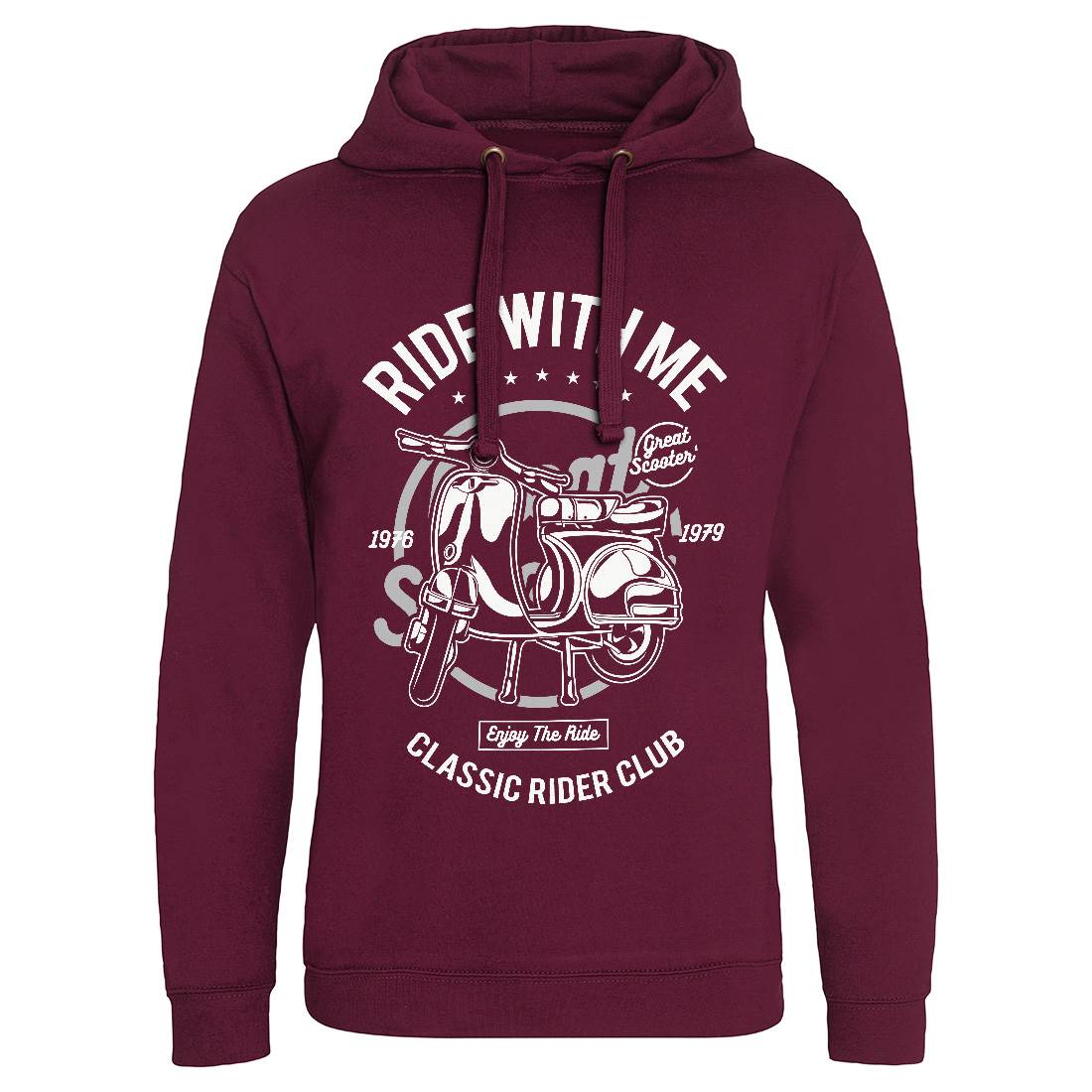 Ride With Me Mens Hoodie Without Pocket Motorcycles A120