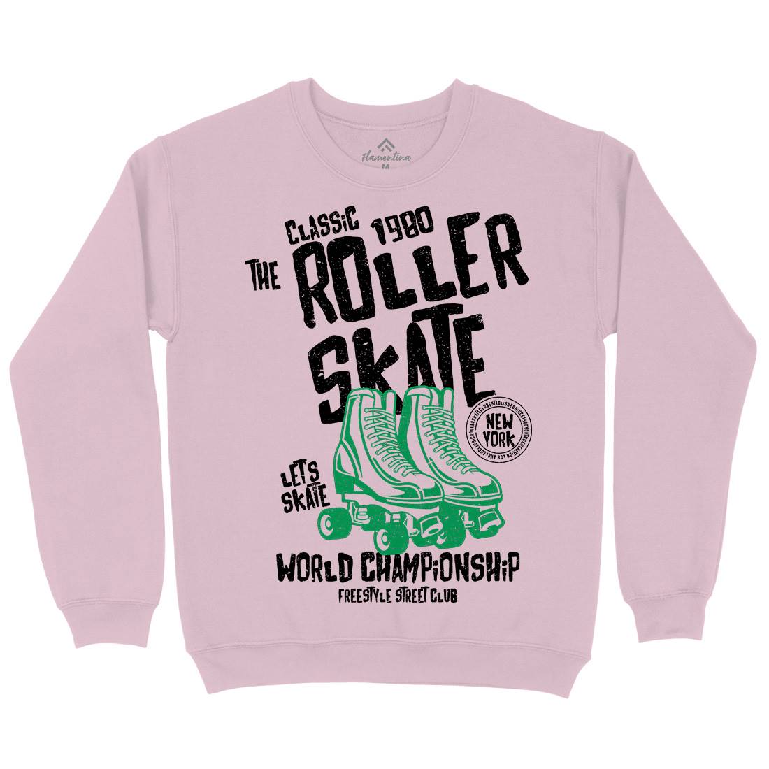 Roller Kids Crew Neck Sweatshirt Skate A129