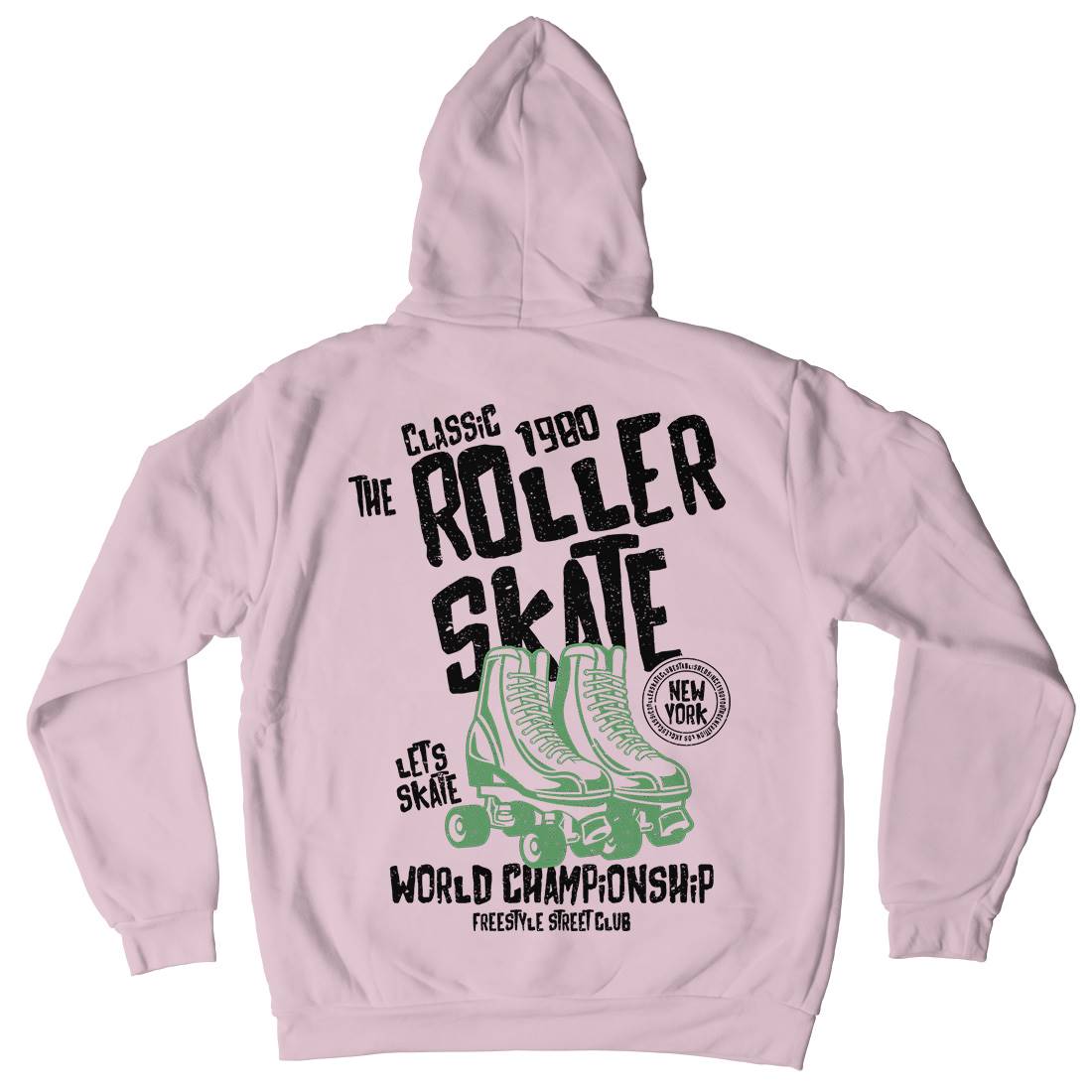 Roller Kids Crew Neck Hoodie Skate A129
