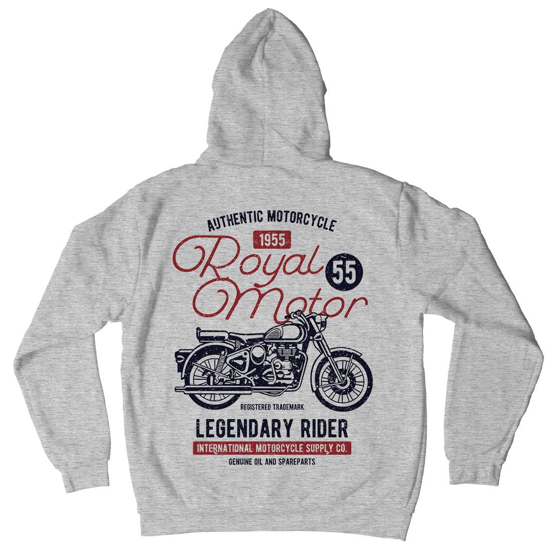 Royal Motor Kids Crew Neck Hoodie Motorcycles A130