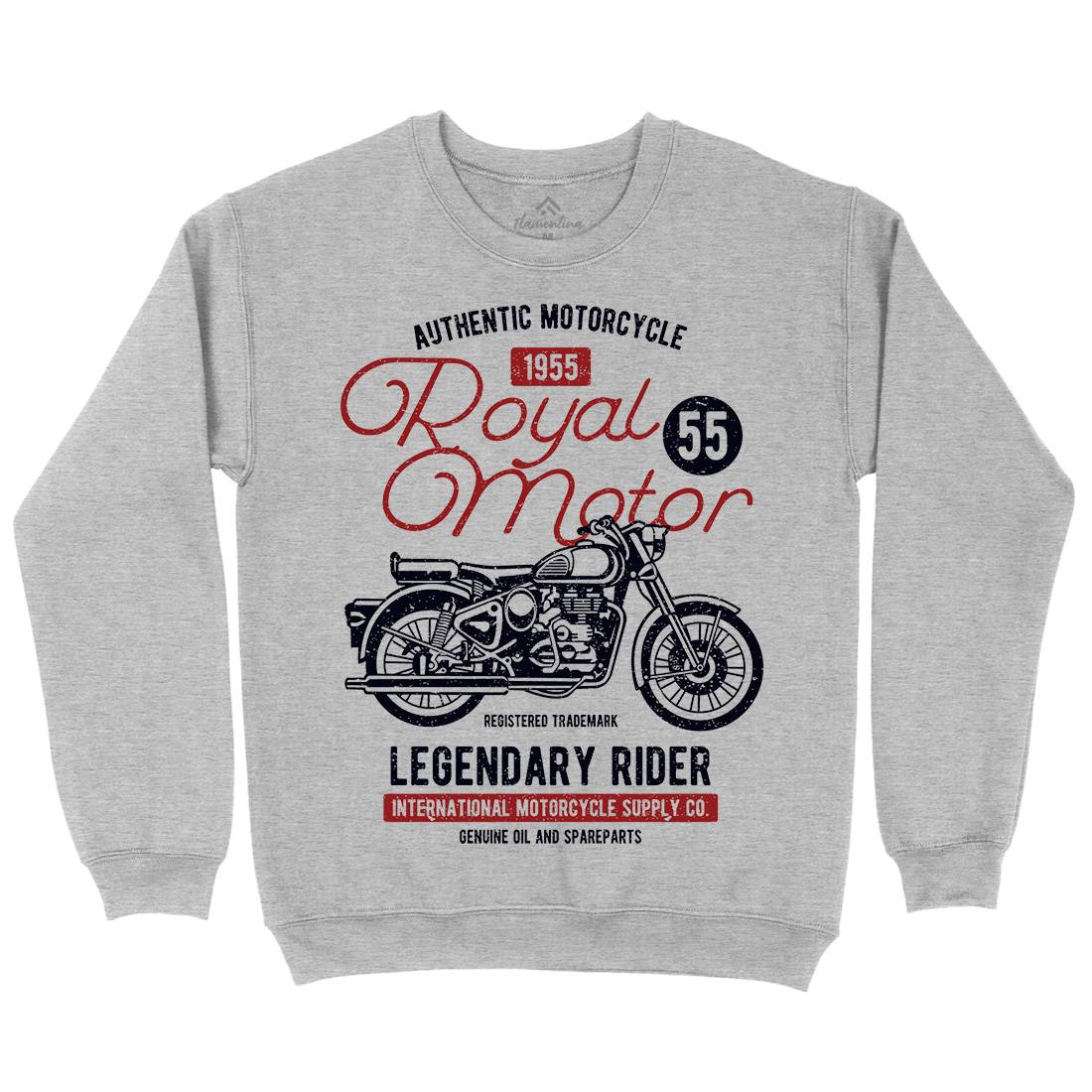 Royal Motor Kids Crew Neck Sweatshirt Motorcycles A130