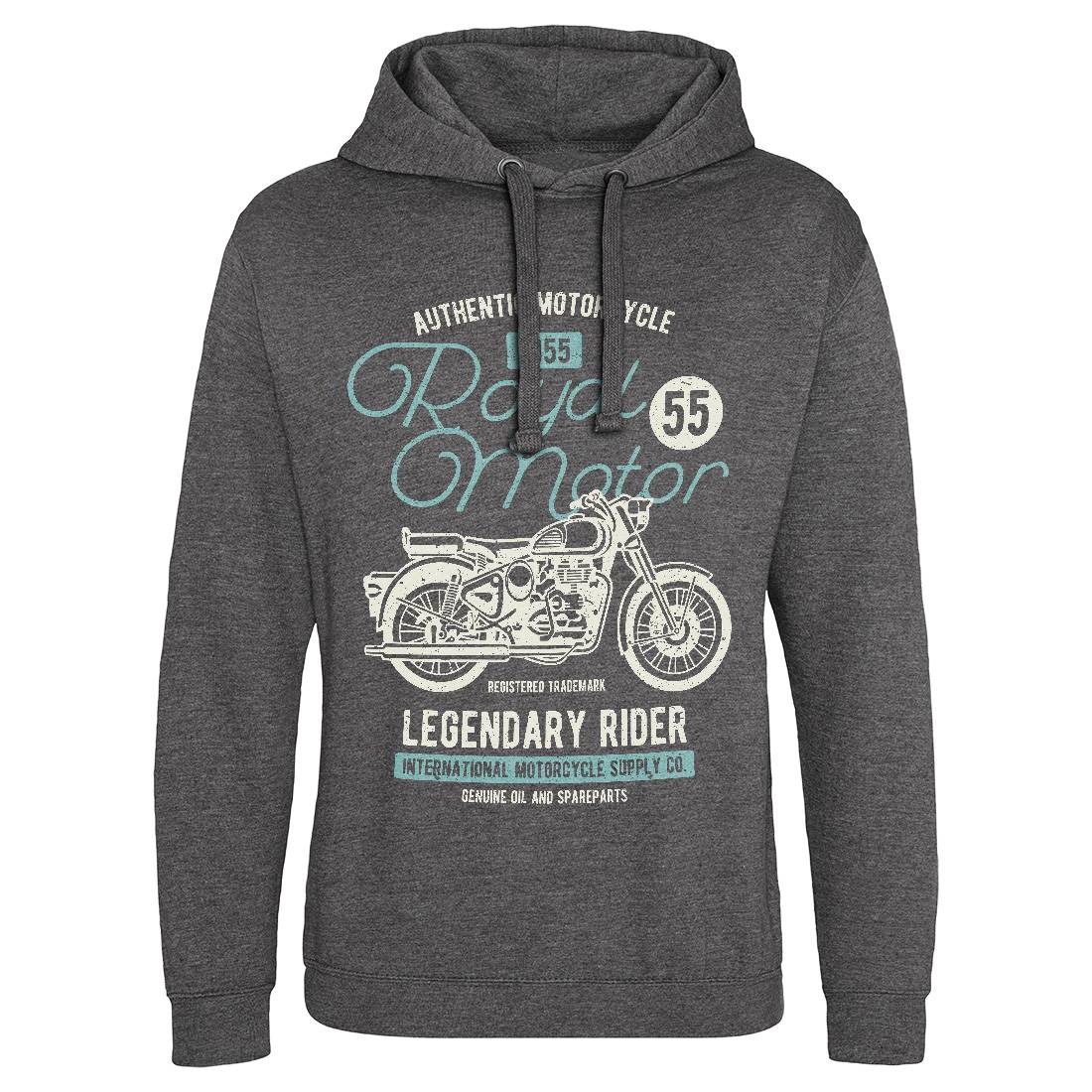 Royal Motor Mens Hoodie Without Pocket Motorcycles A130