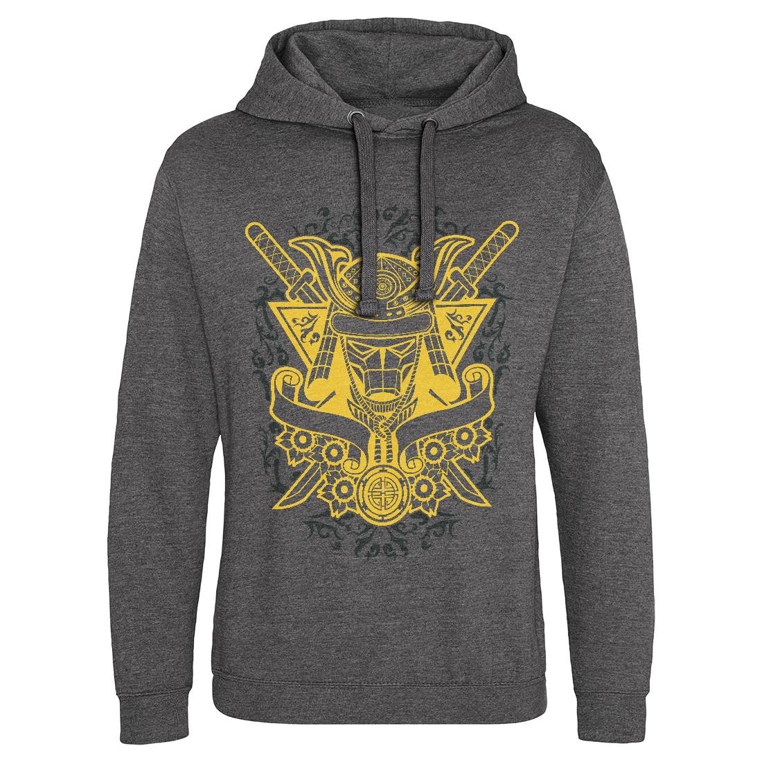 Samurai Mens Hoodie Without Pocket Warriors A133