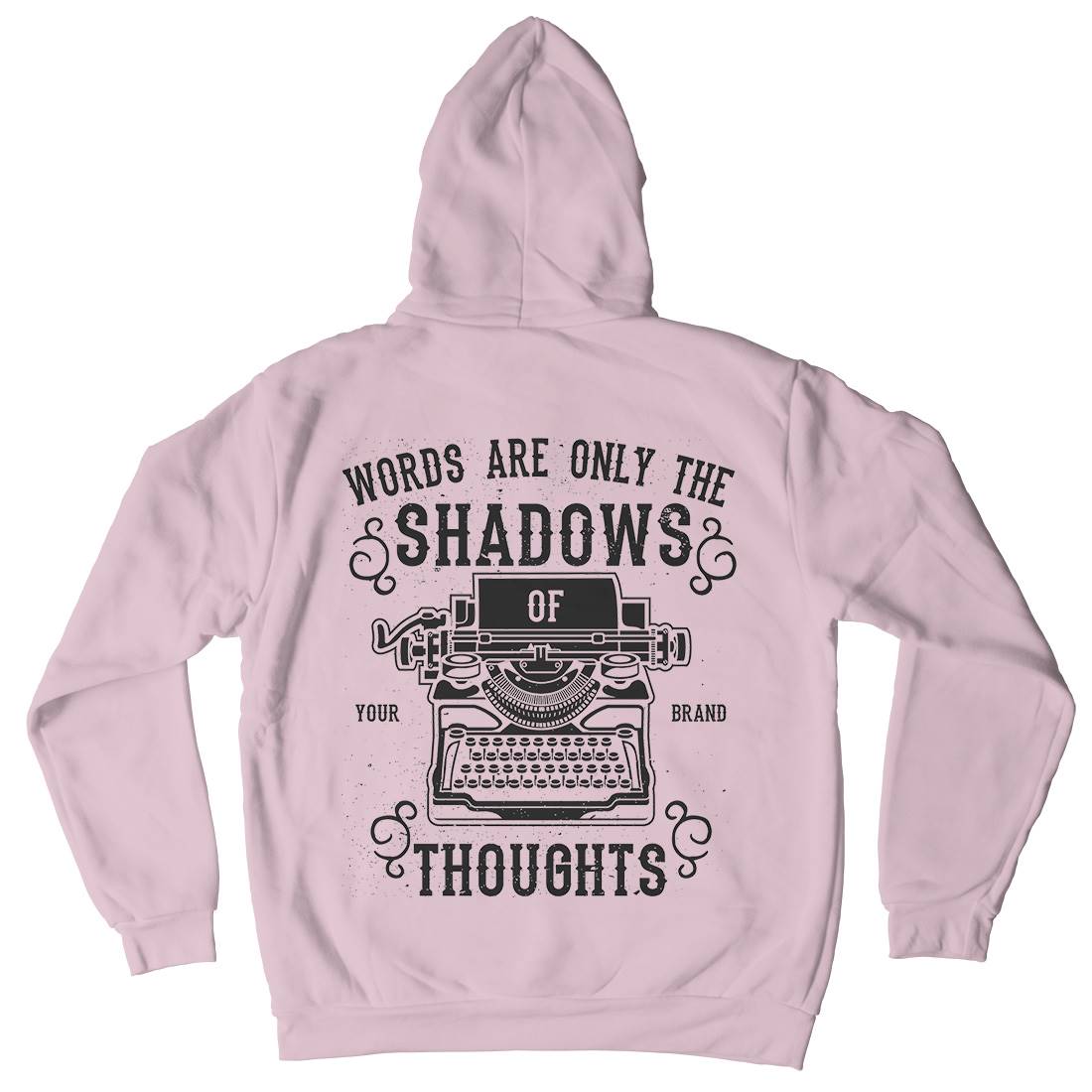 Shadows Of Thoughts Kids Crew Neck Hoodie Media A139