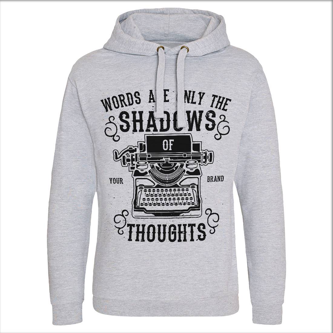 Shadows Of Thoughts Mens Hoodie Without Pocket Media A139