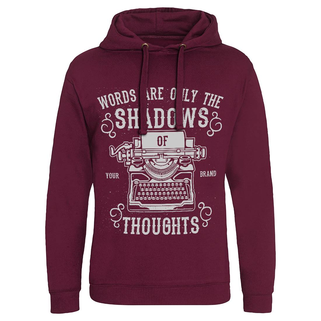 Shadows Of Thoughts Mens Hoodie Without Pocket Media A139