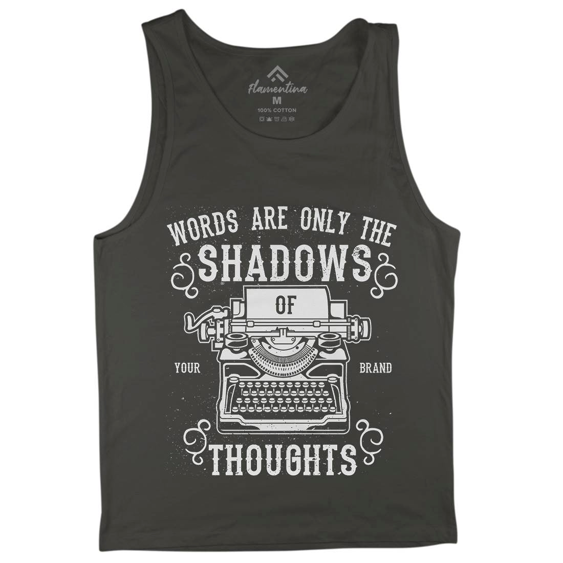 Shadows Of Thoughts Mens Tank Top Vest Media A139