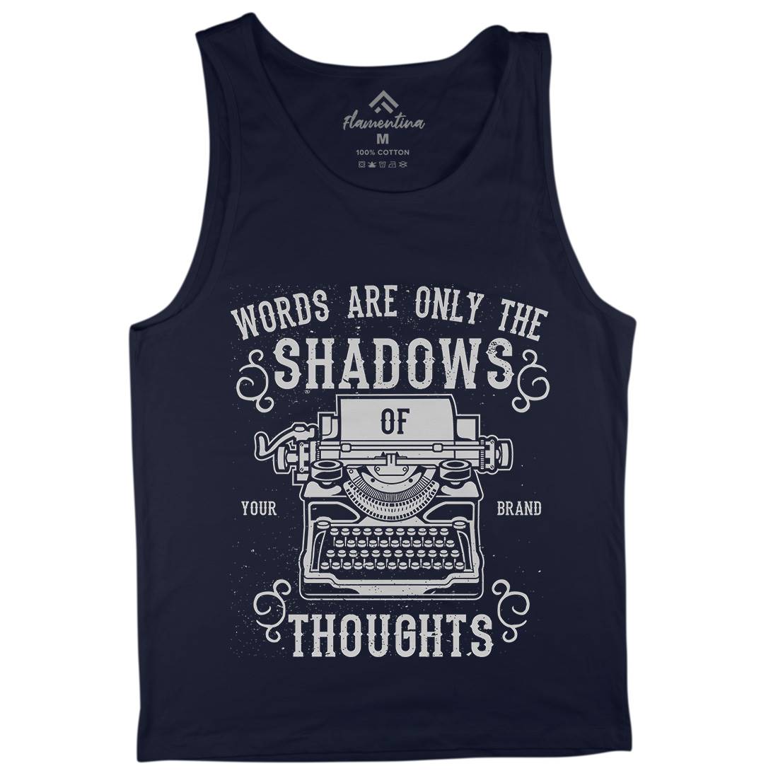 Shadows Of Thoughts Mens Tank Top Vest Media A139