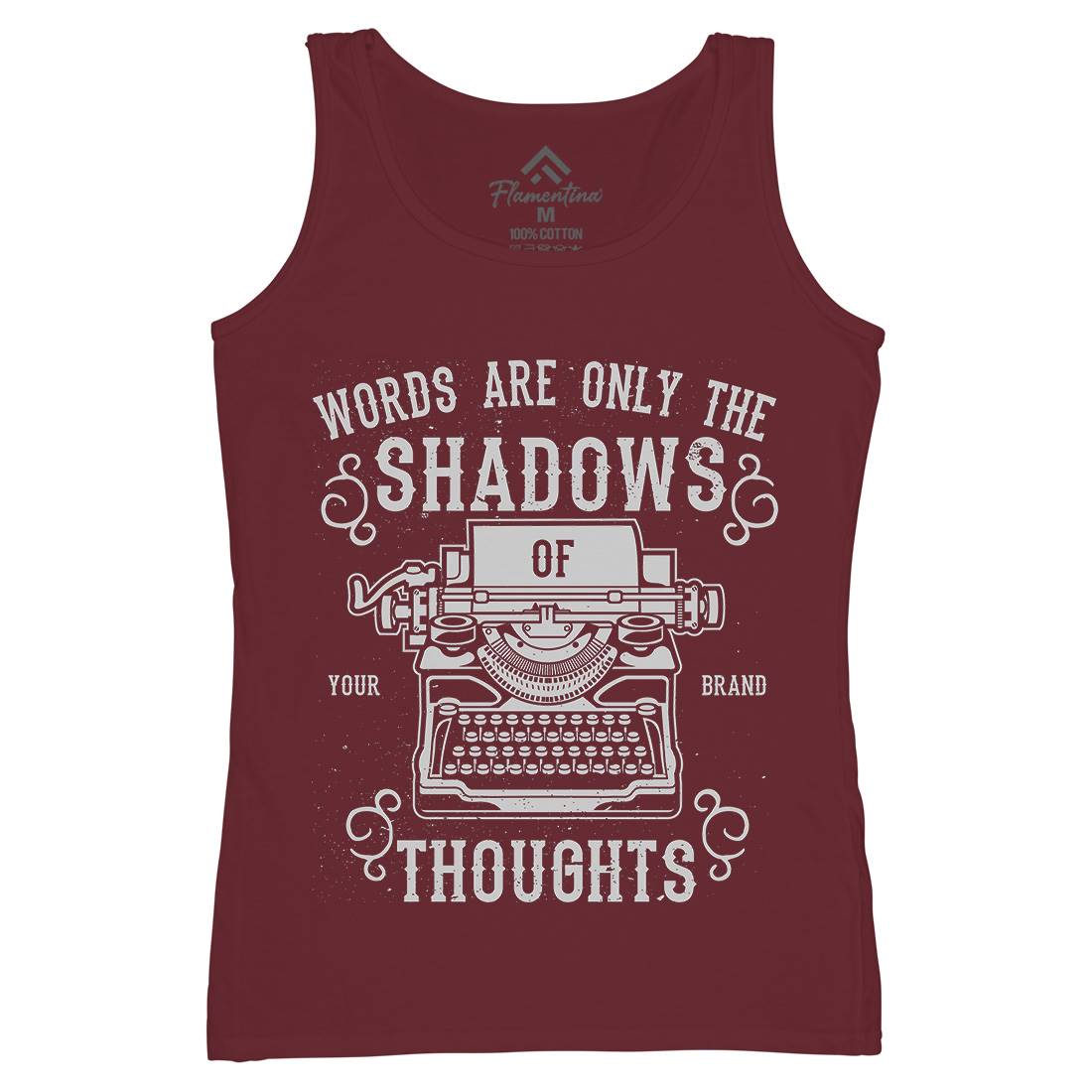 Shadows Of Thoughts Womens Organic Tank Top Vest Media A139