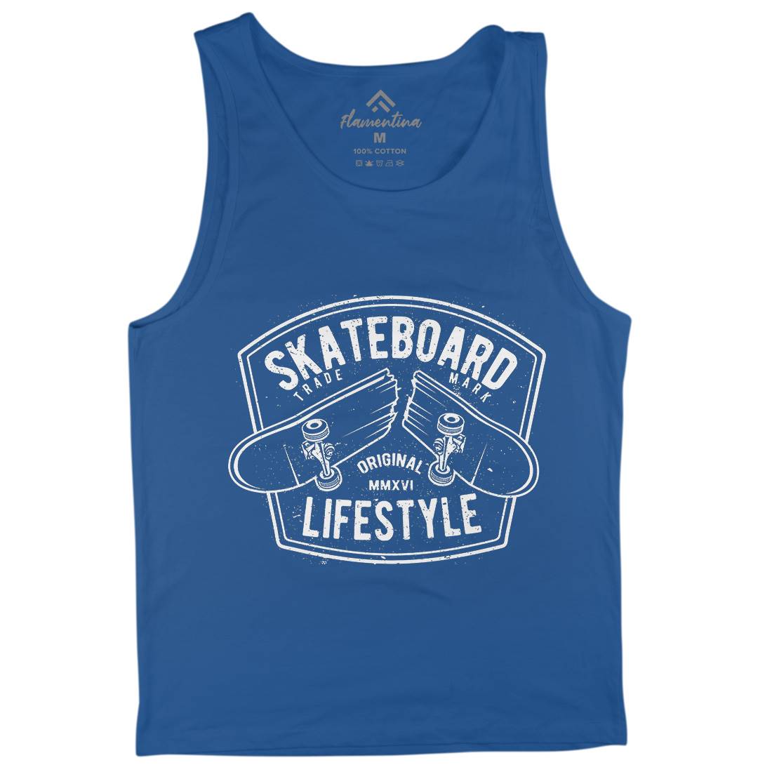 Skateboard Lifestyle Mens Tank Top Vest Skate A145