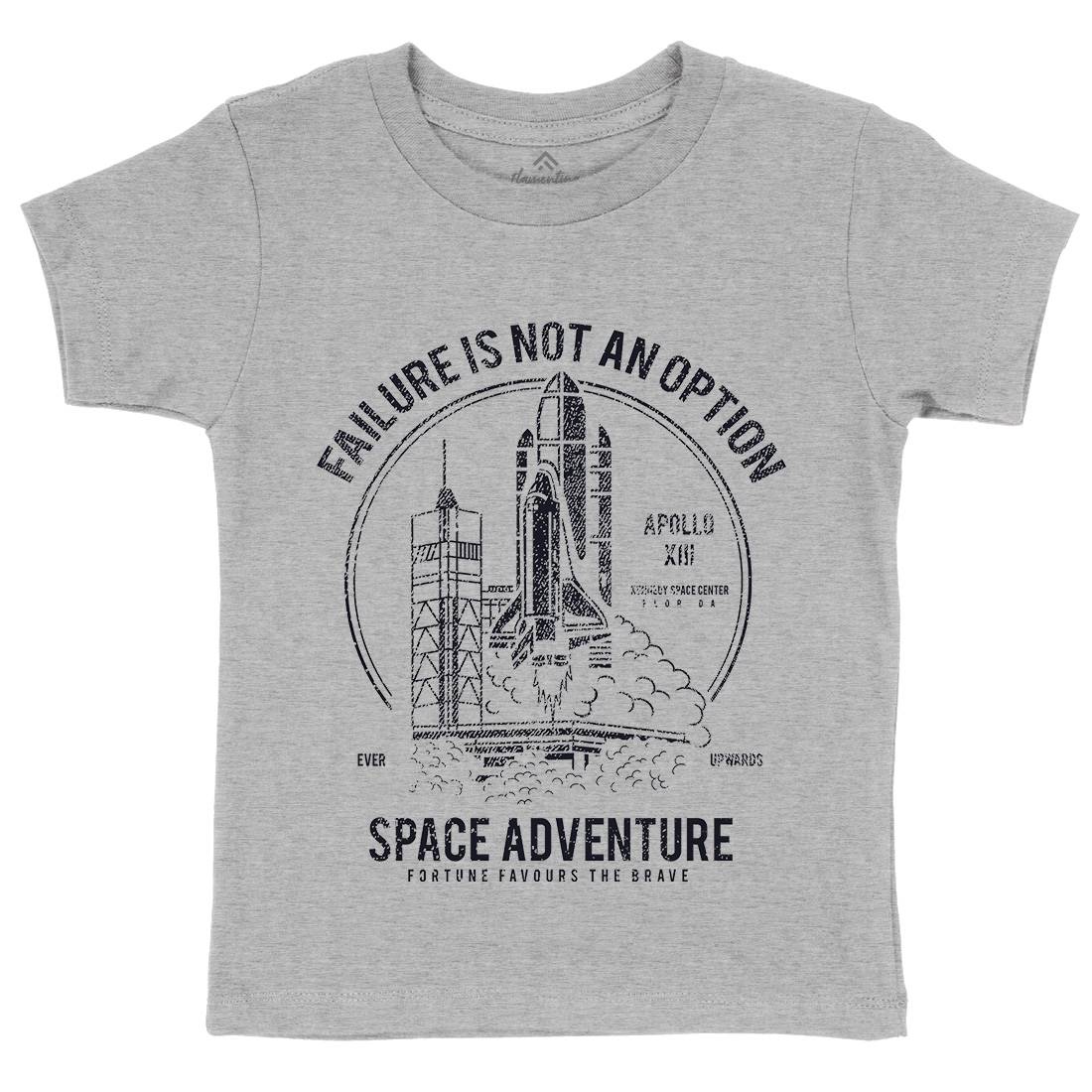 Adventure Kids Crew Neck T-Shirt Space A149