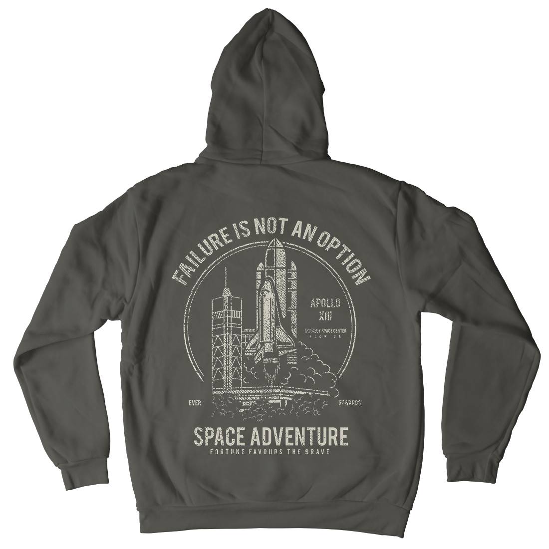 Adventure Mens Hoodie With Pocket Space A149