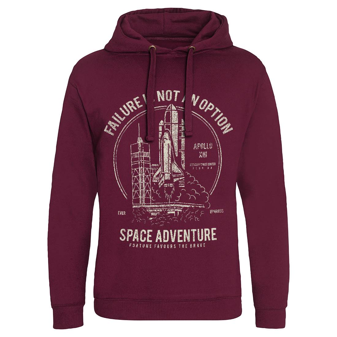 Adventure Mens Hoodie Without Pocket Space A149