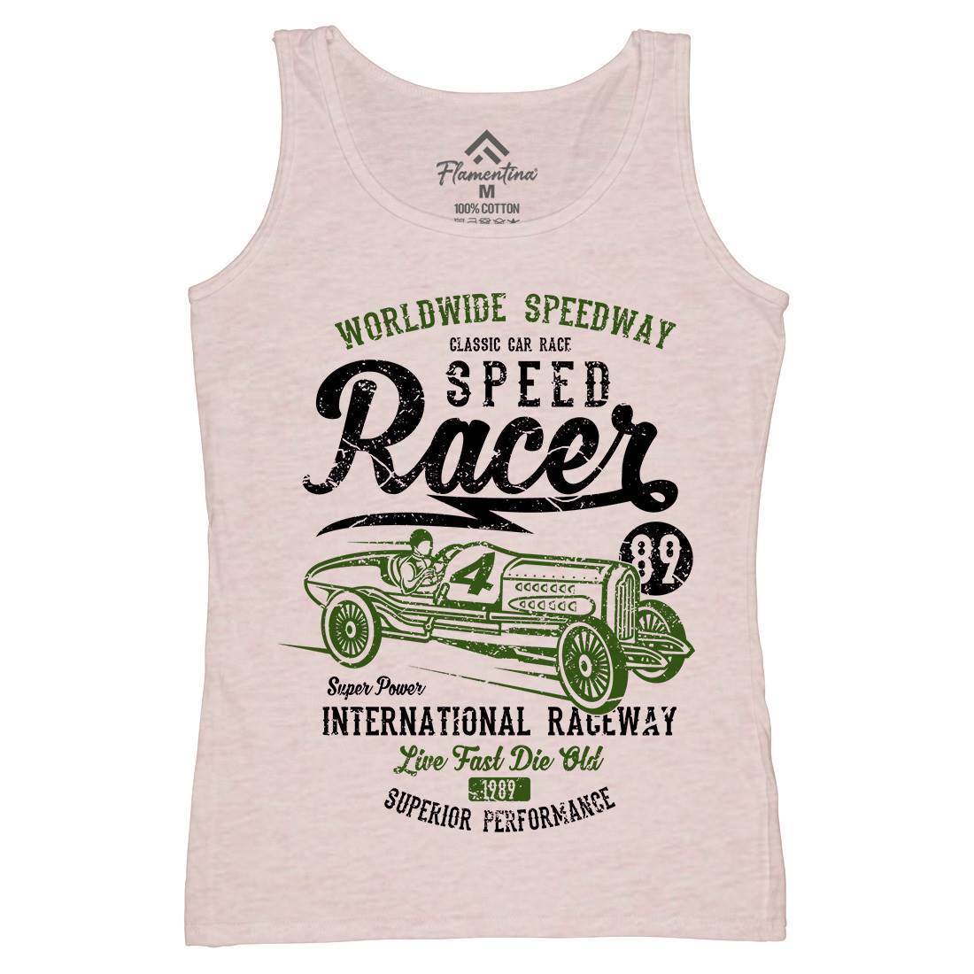 Speed Racer Womens Organic Tank Top Vest Motorcycles A155