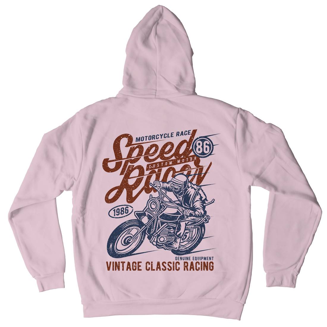 Speed Racer Kids Crew Neck Hoodie Motorcycles A156