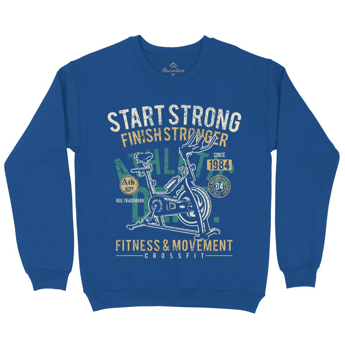 Start Strong Kids Crew Neck Sweatshirt Gym A159