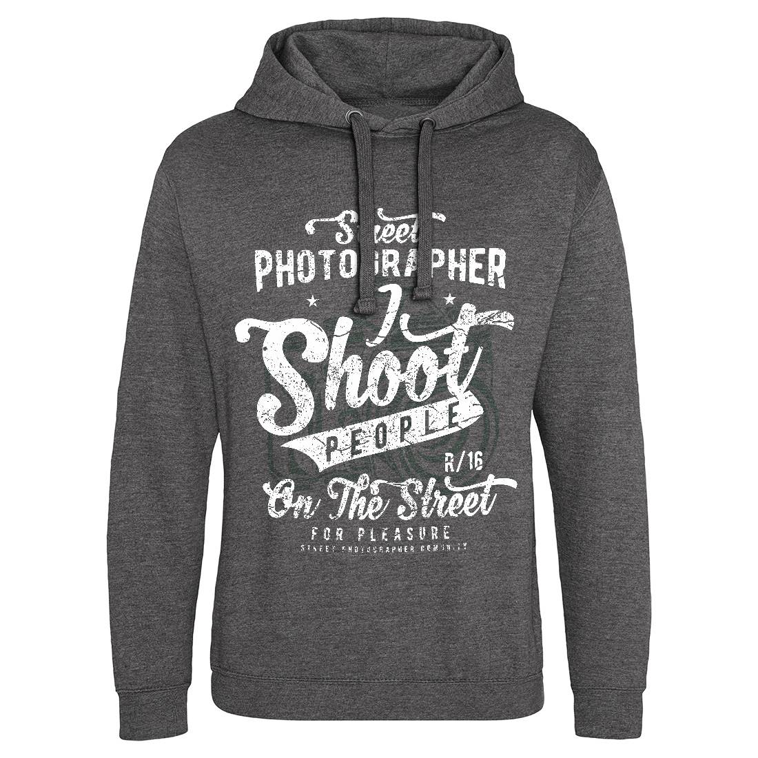 Street Photographer Mens Hoodie Without Pocket Media A162