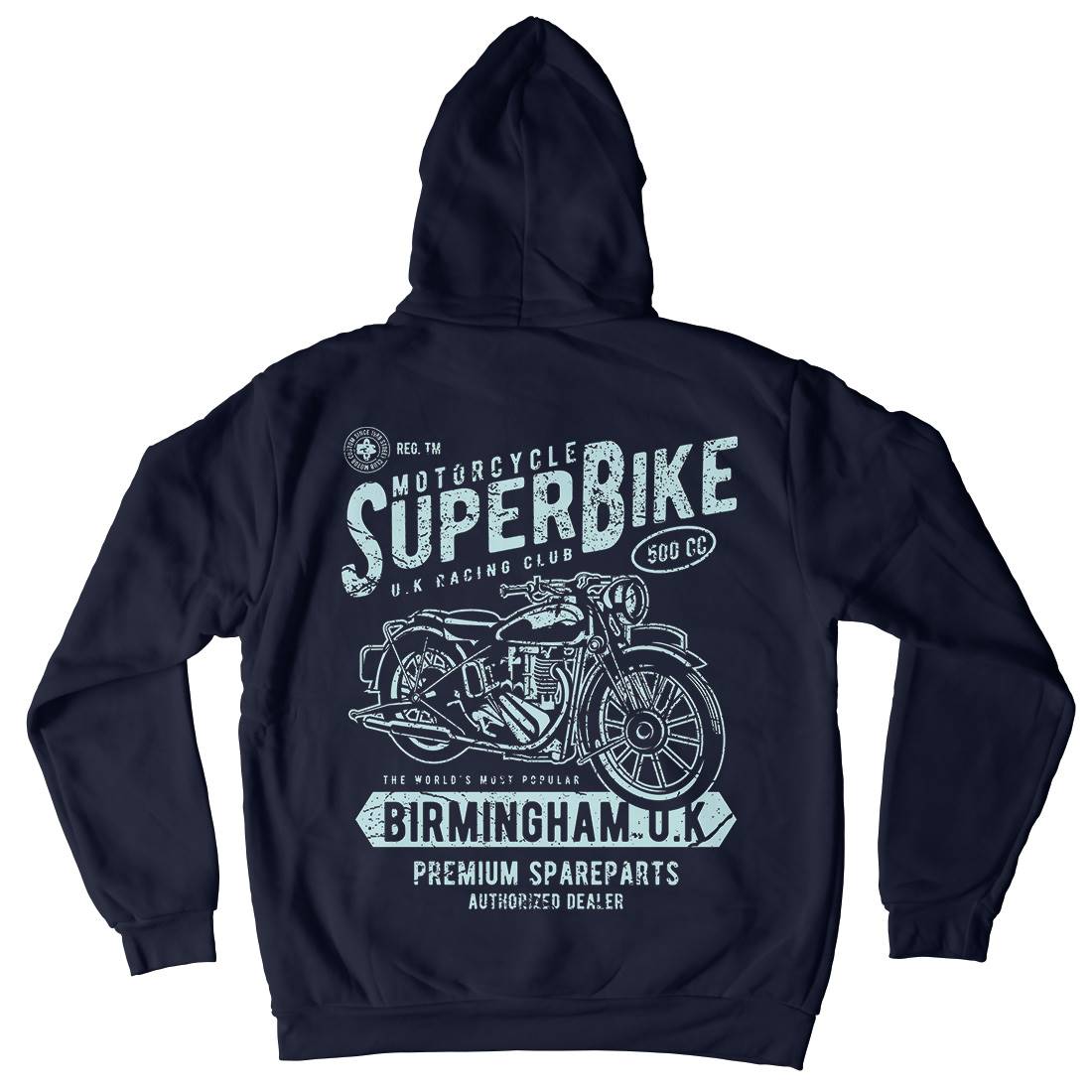 Super Bike Kids Crew Neck Hoodie Motorcycles A164