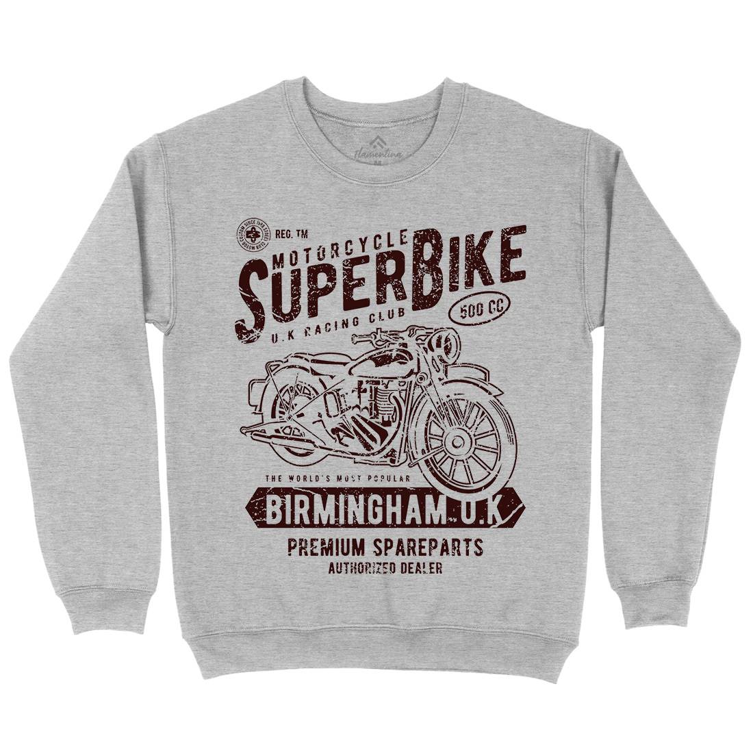 Super Bike Kids Crew Neck Sweatshirt Motorcycles A164