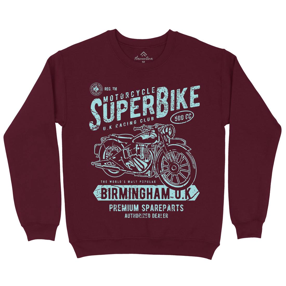 Super Bike Mens Crew Neck Sweatshirt Motorcycles A164