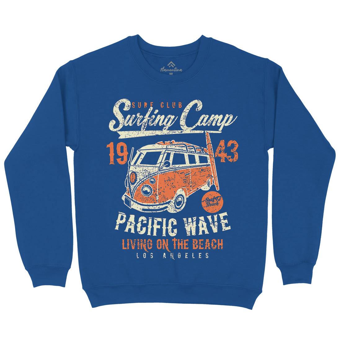 Surfing Camp Kids Crew Neck Sweatshirt Surf A170