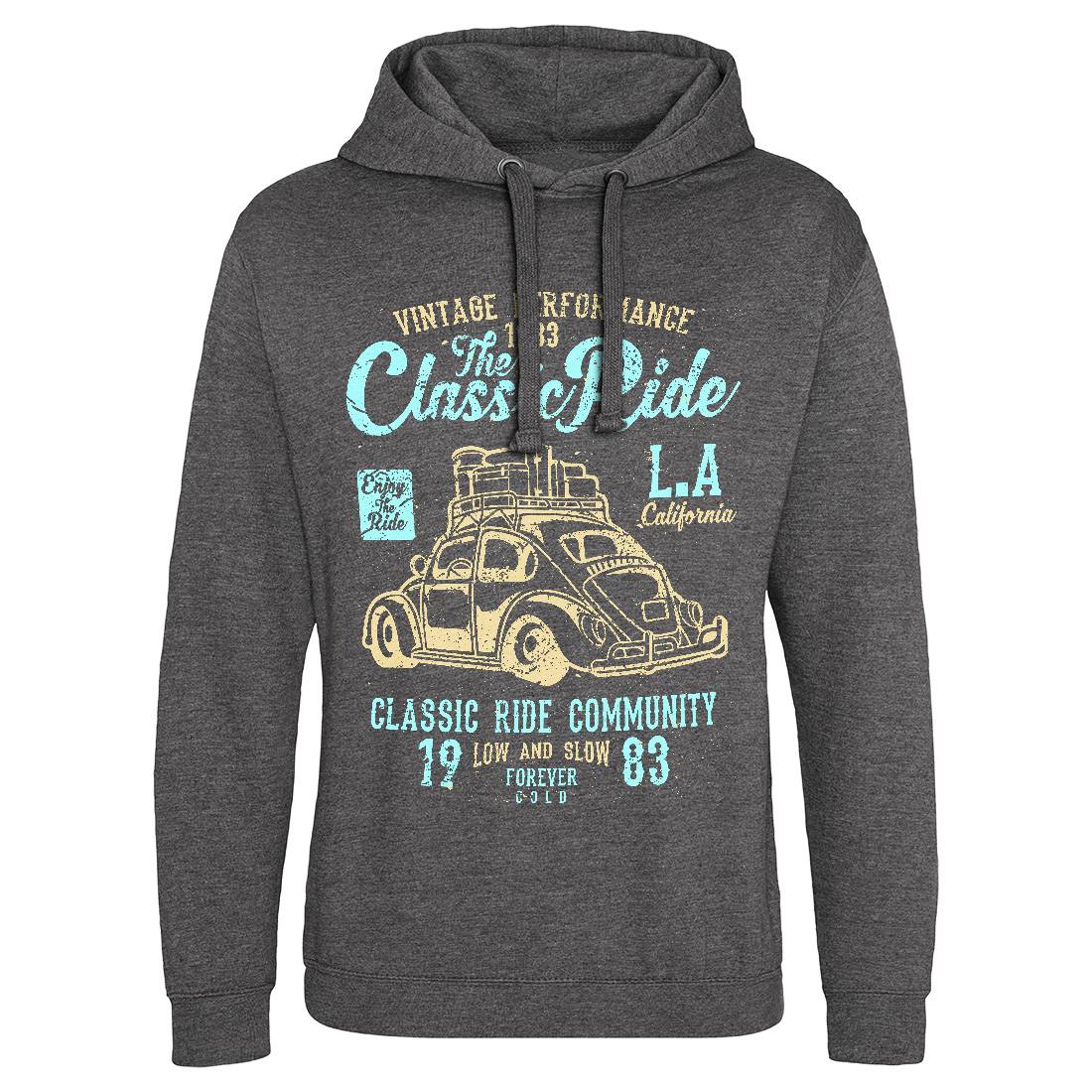 Classic Ride Mens Hoodie Without Pocket Cars A171