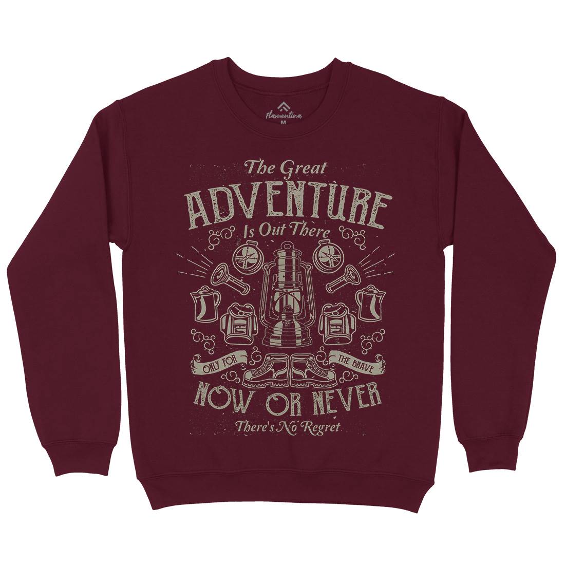 Great Adventure Kids Crew Neck Sweatshirt Nature A173