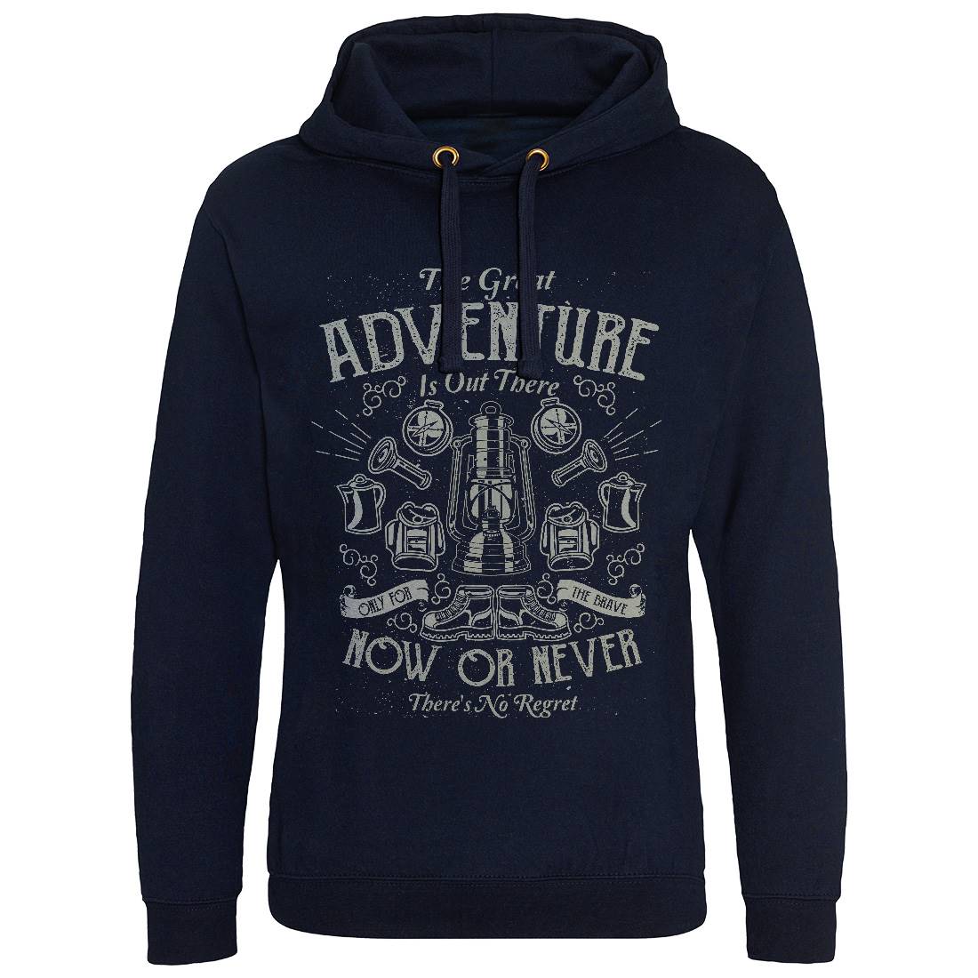 Great Adventure Mens Hoodie Without Pocket Nature A173