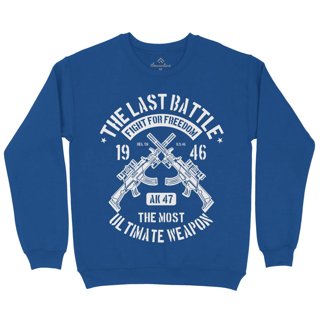Last Battle Kids Crew Neck Sweatshirt Army A174