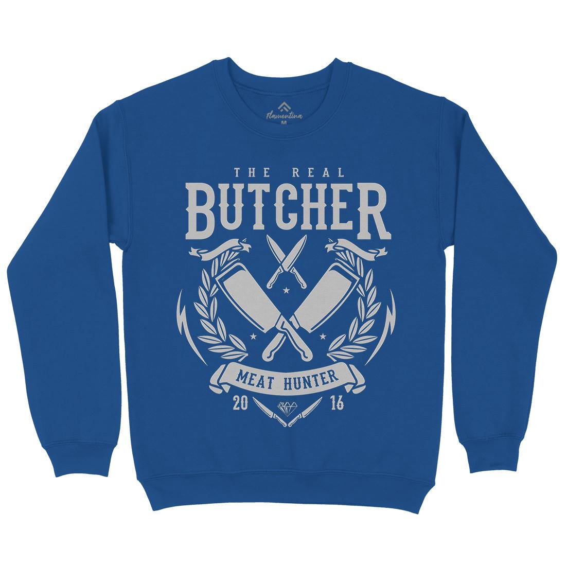 Real Butcher Mens Crew Neck Sweatshirt Work A176