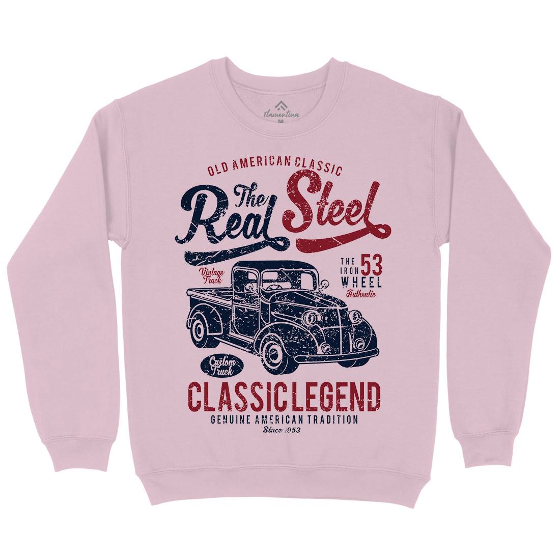Real Steel Kids Crew Neck Sweatshirt Cars A177