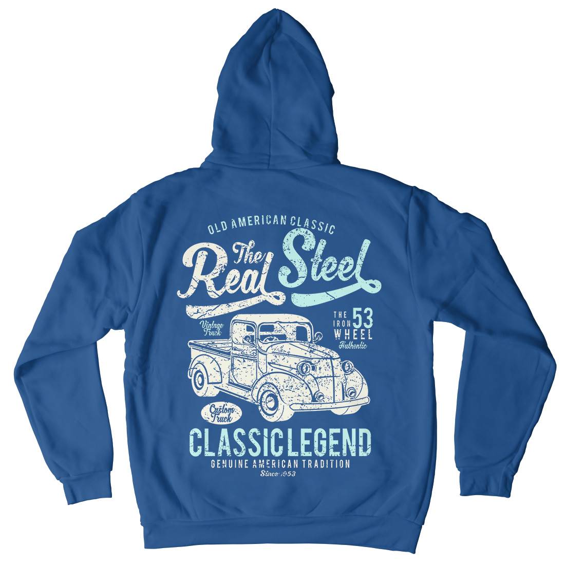 Real Steel Kids Crew Neck Hoodie Cars A177