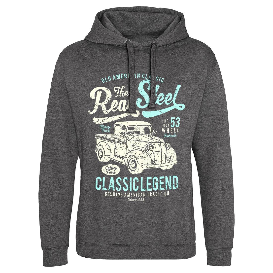 Real Steel Mens Hoodie Without Pocket Cars A177