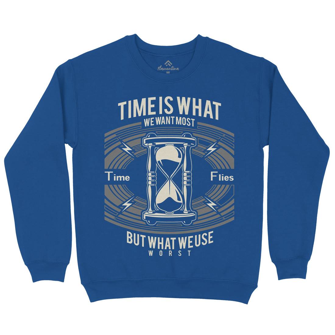 Time Kids Crew Neck Sweatshirt Quotes A178