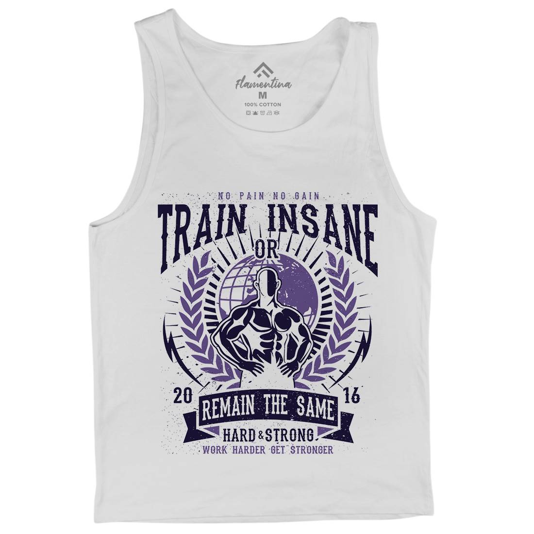 Train Insane Mens Tank Top Vest Gym A183