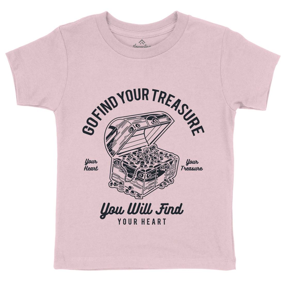 Treasure Kids Organic Crew Neck T-Shirt Quotes A184