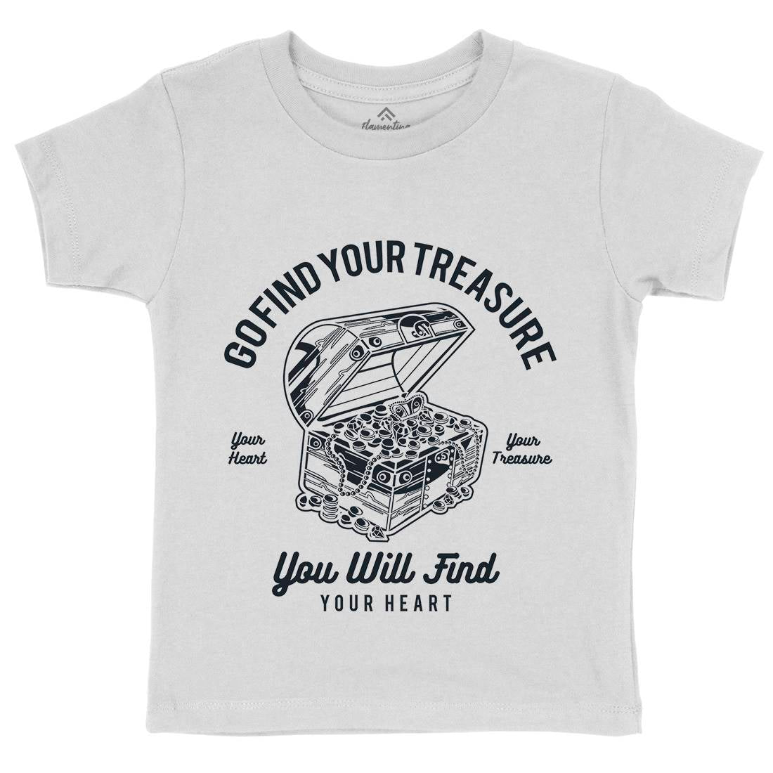 Treasure Kids Crew Neck T-Shirt Quotes A184