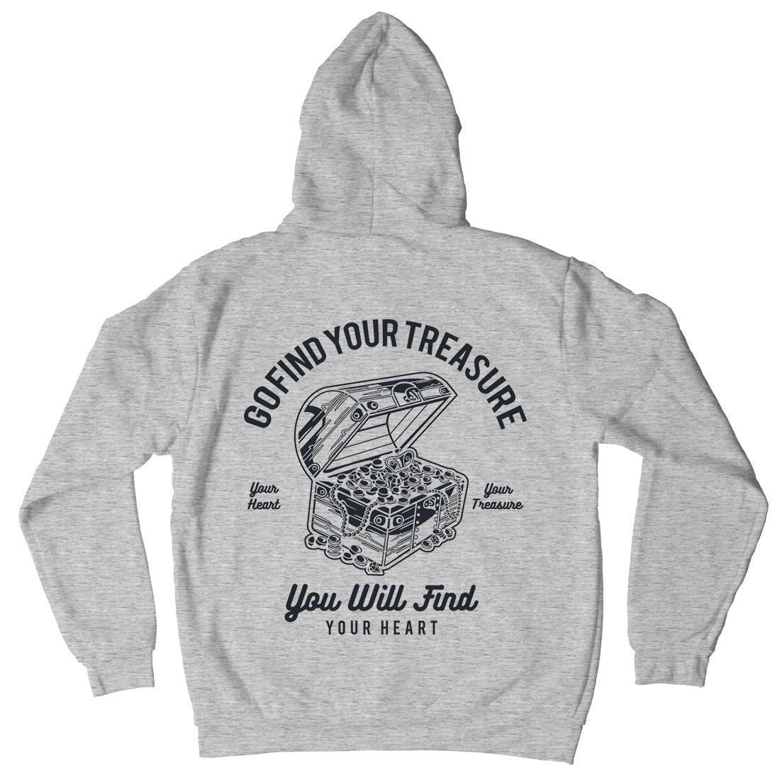 Treasure Mens Hoodie With Pocket Quotes A184