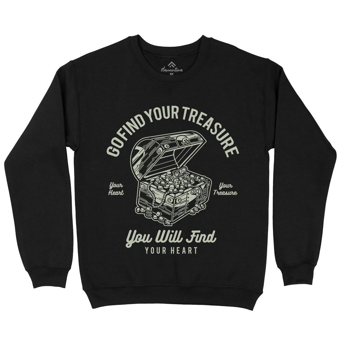 Treasure Kids Crew Neck Sweatshirt Quotes A184